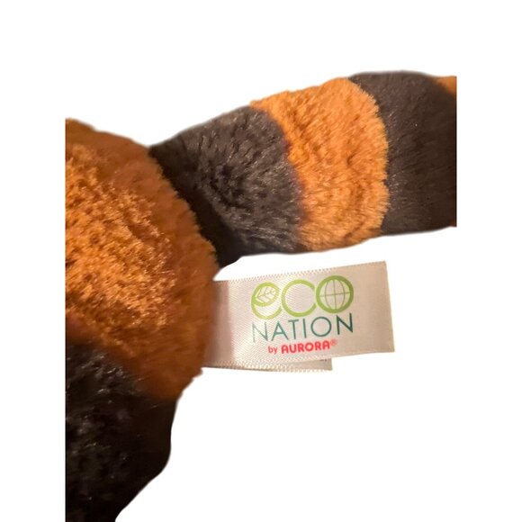 Eco Nation Aurora Red Panda Plush Stuffed Animal Ringed Tail Realistic 15" - Picture 7 of 7
